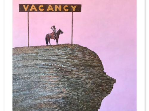 Vacancy - 24" x 24" Print