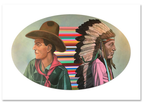 Brothers - 32" x 21" Print