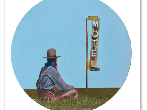 Curious Prairie - 32" x 32" Print