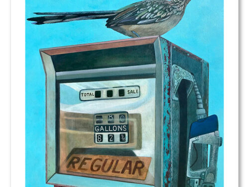 Desert Station - 28" x 34" Print