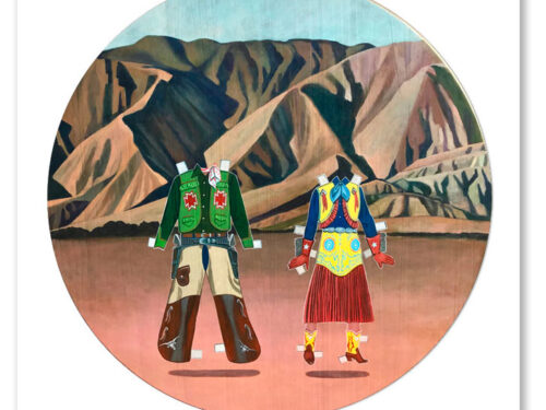 His & Hers - 32" x 32" Print