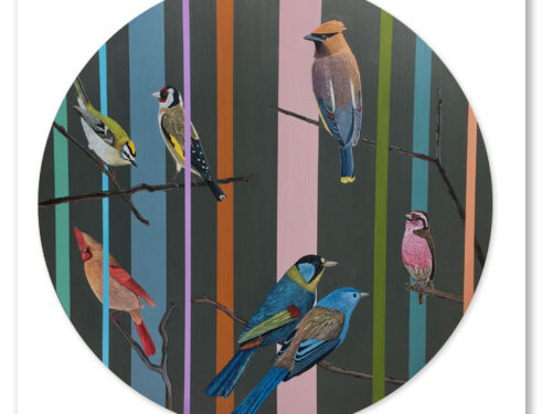 Lovely Cage - 24" x 24"