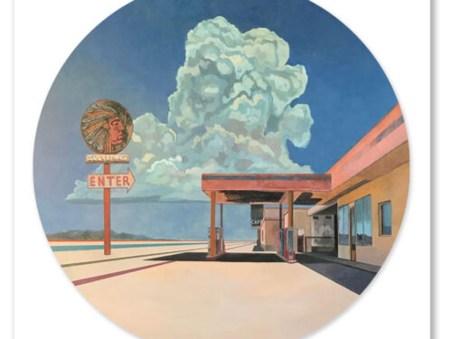 Souvenir - 32" x 32" Print by Kevin Chupik