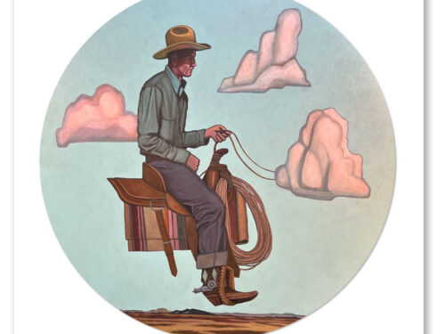 The Westerner - 32" x 32" Print