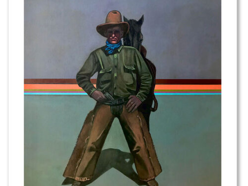 Western Stance - 24" x 24" Print