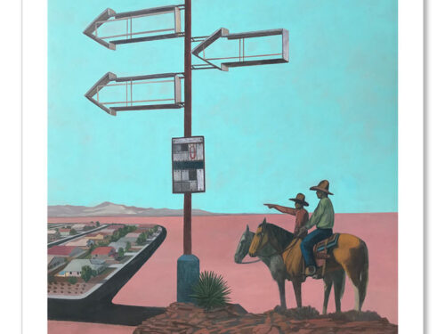 Western Terminus - 26" x 32" Print