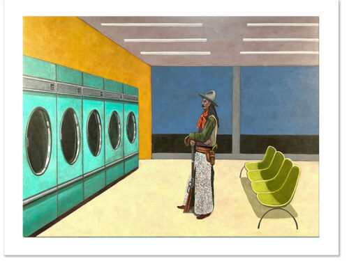 Between Cycles - 32" x 25" print by Kevin Chupik