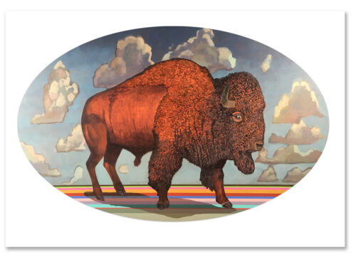 Eye on the West - 32" x 22" Print