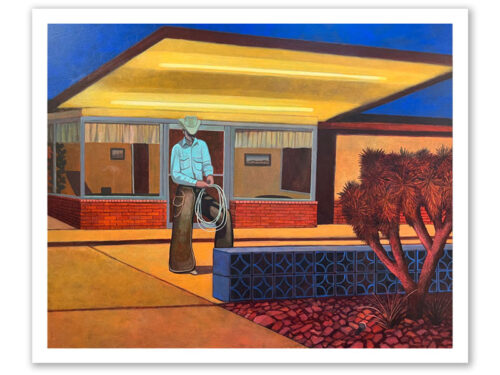 Nighthawk - 32" x 26.5" Print