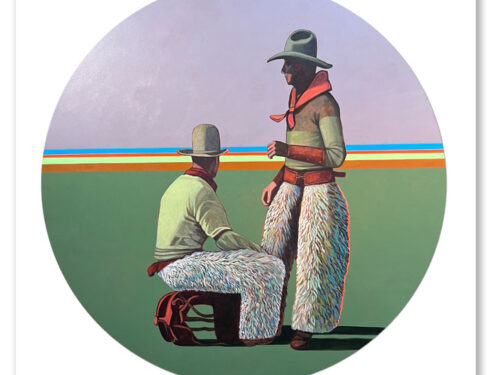 Wooly West - 32" x 32" Print