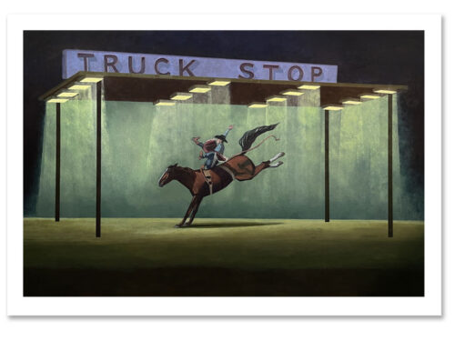Midnight Cowboy - 34" x 24" Print