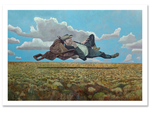 Forever in Sage - 34" x 24" Print