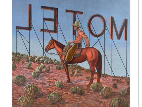 Hidden Valley - 32" x 32" Print