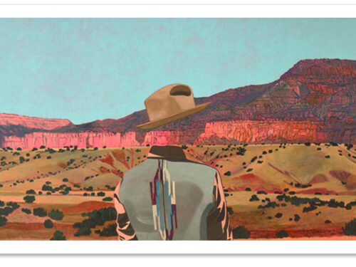 Man from Chimayo - print by Kevin Chupik