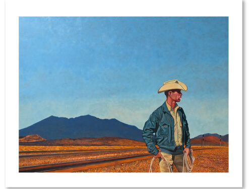 Railhead - 34" x 26.5" Print by Kevin Chupik