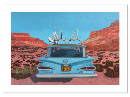 Bone Collector - print by Kevin Chupik