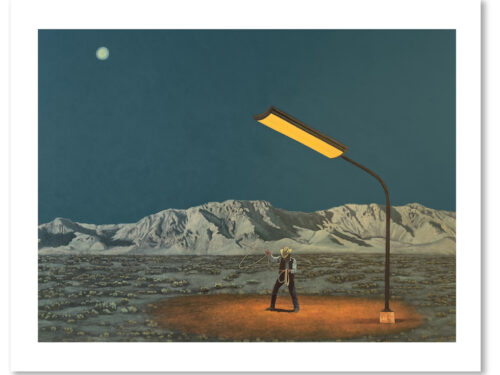 Shadow Boxer - print by Kevin Chupik