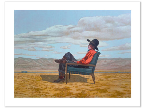 The Storyteller - print by Kevin Chupik