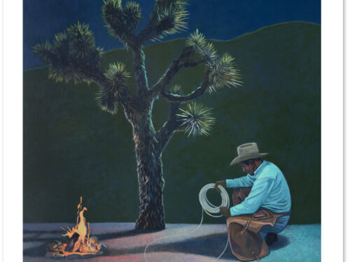 Moonfire - 24" x 24" - print by Kevin Chupik