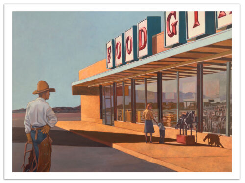 Golden West - print by Kevin Chupik