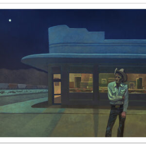 Cowboy Noir - print by Kevin Chupik