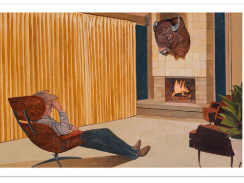 Curtain Call – print by Kevin Chupik