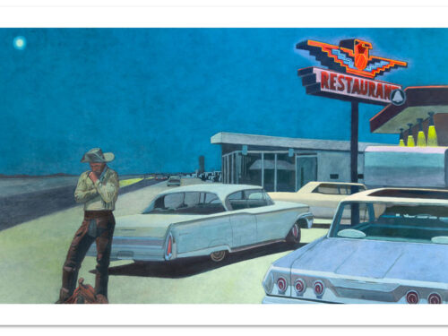 High Low Desert - print by Kevin Chupik